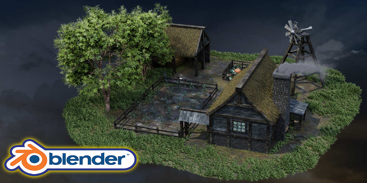 Skillful cartridge pile Blender 3 The Ultimate Medieval Scene Course by 3D Tudor Neil Bettison >  Premium Courses Online