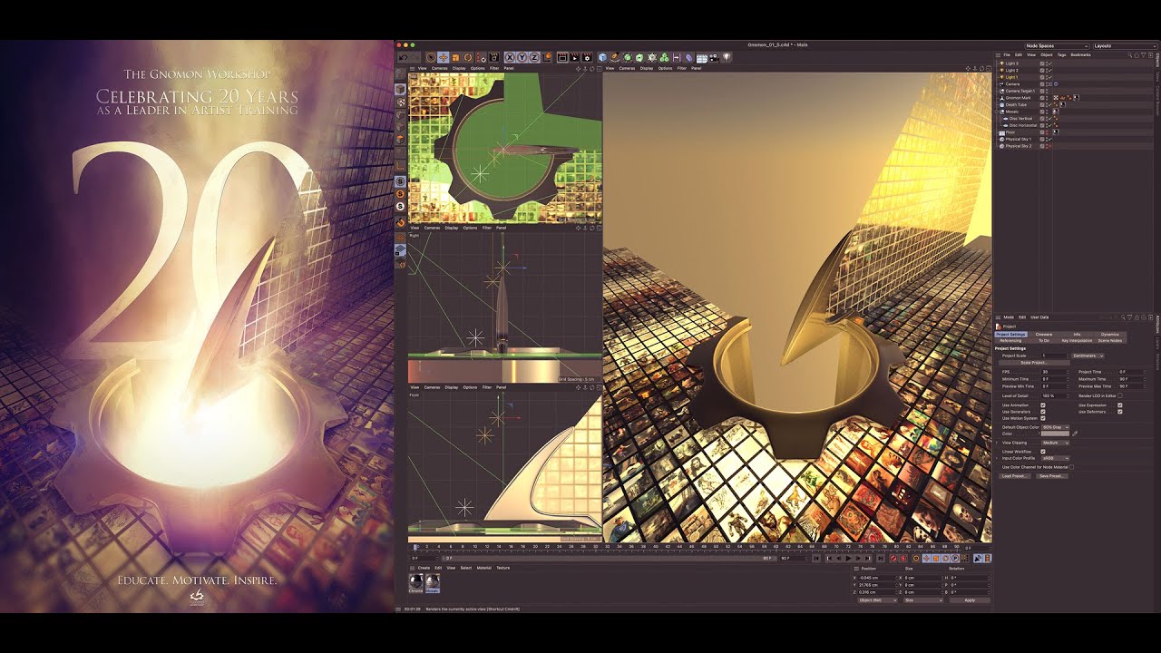 Getting Started in Cinema 4d for Designers - Designing with 3d with ...
