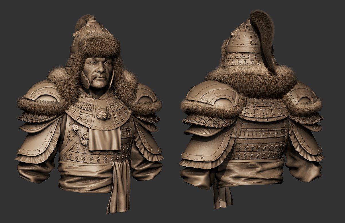 zbrush armor detail
