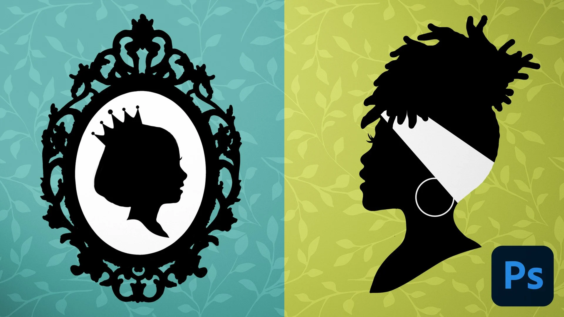 Create a Stylized Silhouette Portrait in by Khara Plicanic