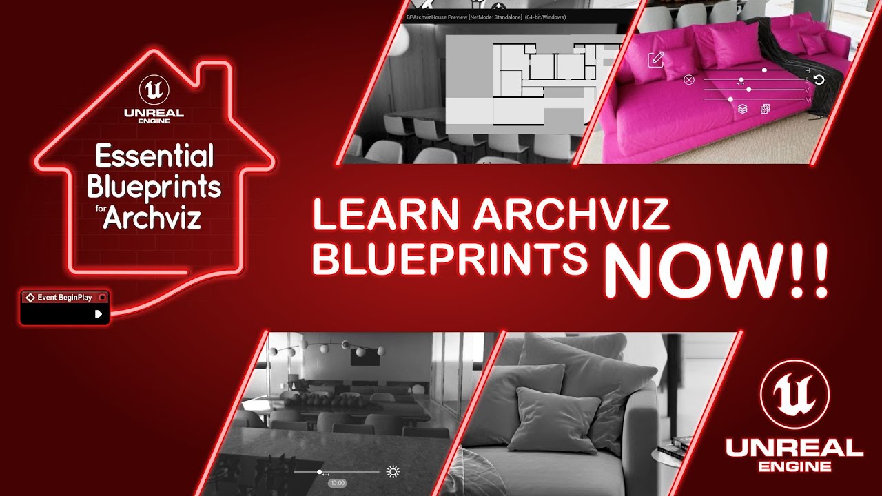 Essential Blueprints for Archviz (English, PT-BR)
