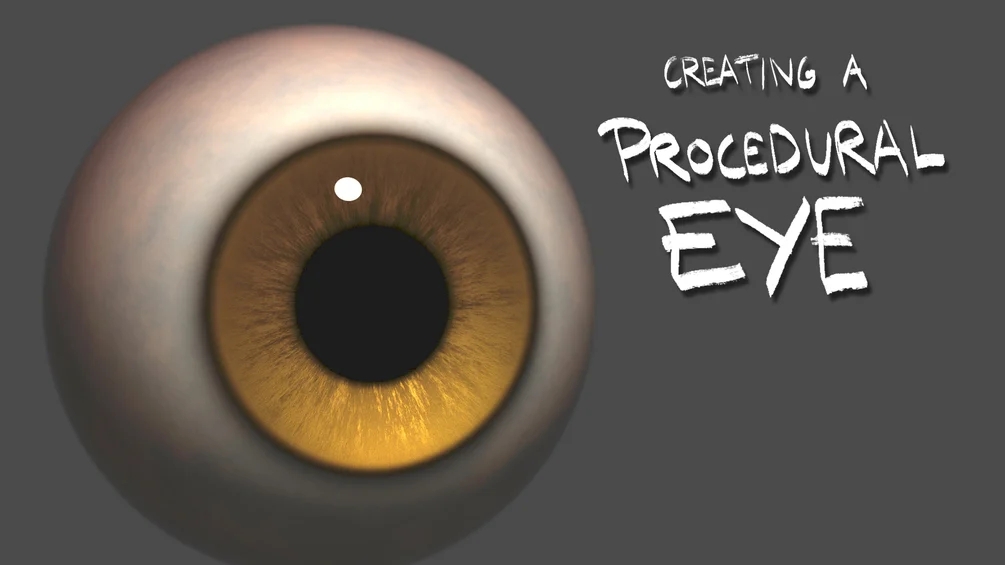 Creating a Procedural Eye in Maya by magnusmller