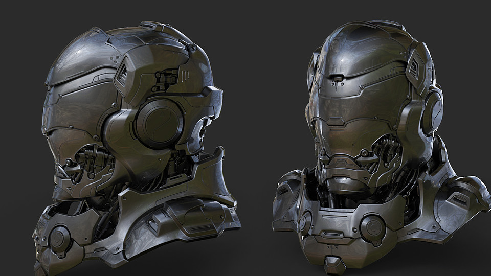 Hard Surface 3d Modeling For Production By Chung Kan