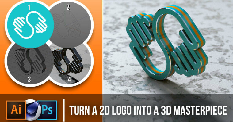 Turning a 2D Logo Into a 3D Masterpiece