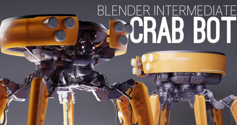 Vaughan Ling – Blender Intermediate Crab Bot