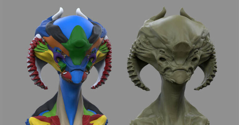 Zbrush Concept Kitbashing