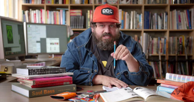 Aaron Draplin Takes On a Logo Design Challenge