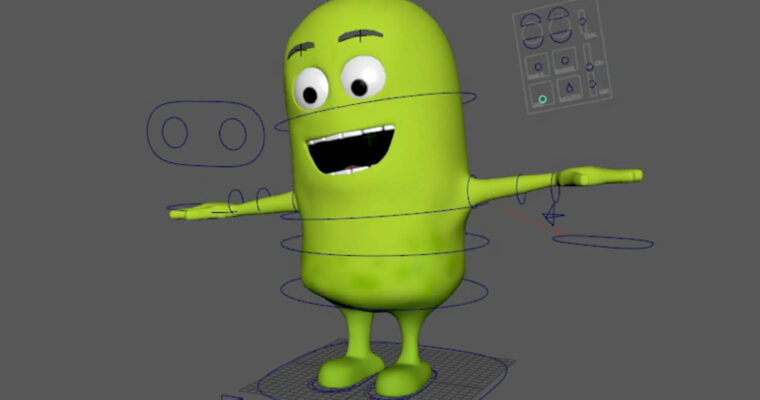 Rigging a Cartoon Character in Maya