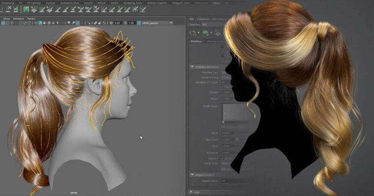 Creating a Female Hairstyle for Production Creating a Female Hairstyle for Production