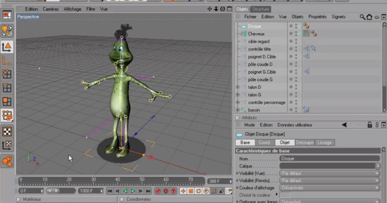 Cinema 4D – Modélisation, Animation et Eclairage (French)