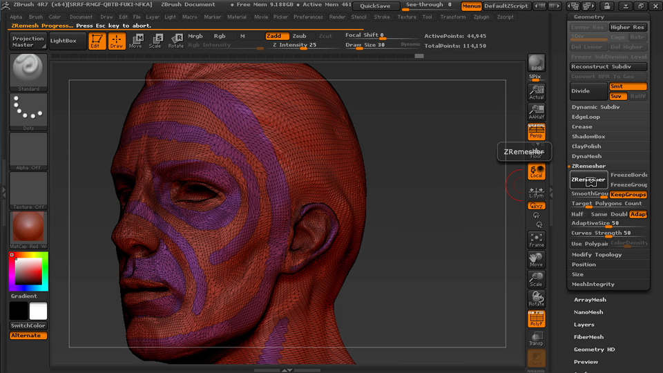 managing edge flow in zbrush online courses