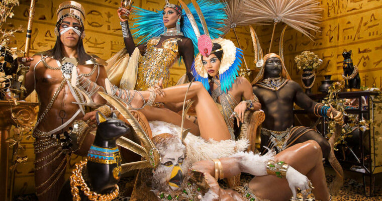 Photographing and Compositing Group Portraits (Gods of the Nile)