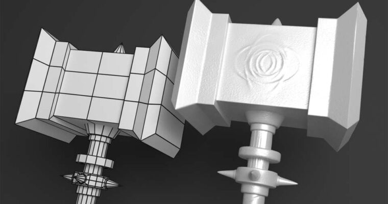 Sculpting a Game Asset in Blender