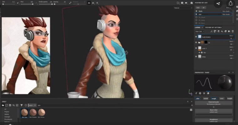 Character Modeling & Texturing For Game – Complete Pipeline