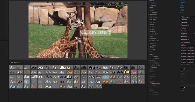 SEVEN Different Text Effects on Premiere Pro