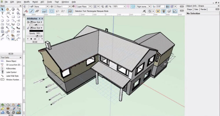 3D Modeling -Vectorworks