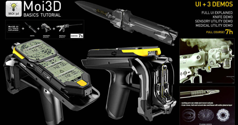 Moi 3D Basic Tutorials by Bojan Koturanovic