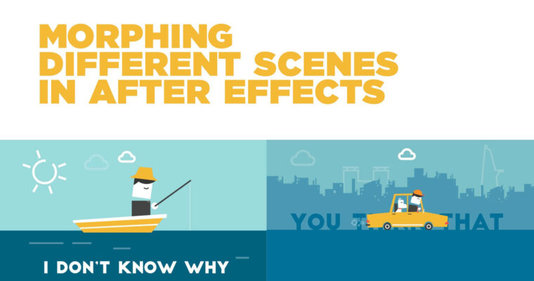 Morphing 2 different scenes in After Effects (Leo Dinh)