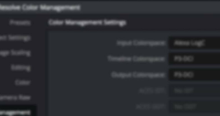 Scene Referred Color Management Finds A Home In Resolve 12