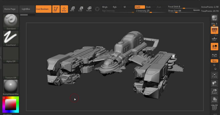 SciFi Ship Series in Maya Volume 1