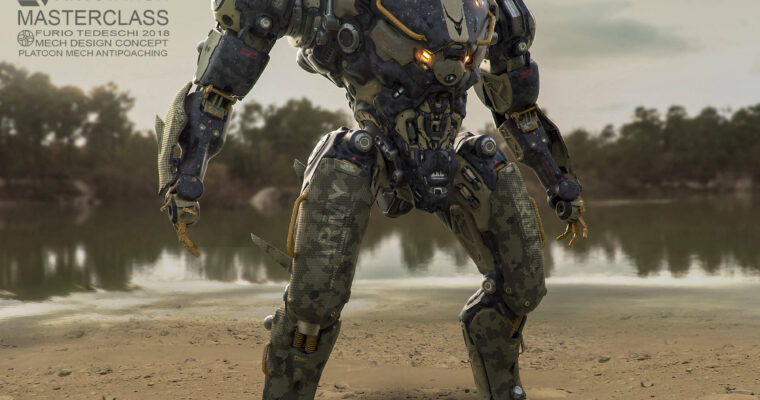 02 Mech Design Concept for the Entertainment Industry – Furio Tedeschi