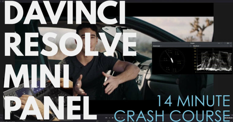 DaVinci Resolve Control Surface  Mini Panel 14 Minute Crash Course