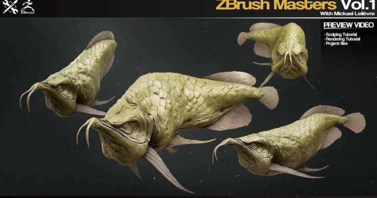 Zbrush Masters Vol.1 (Jonas Ronnegard)