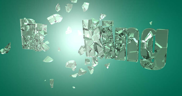 Breaking Glass [Cinema 4D]