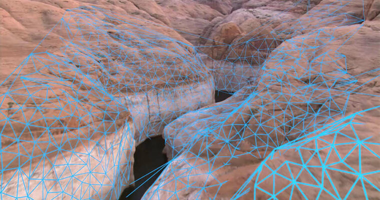 Canyon Scene Reconstruction [Cinema 4D]