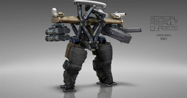 Designing Sci-Fi Military Robotics (Aaron Beck)