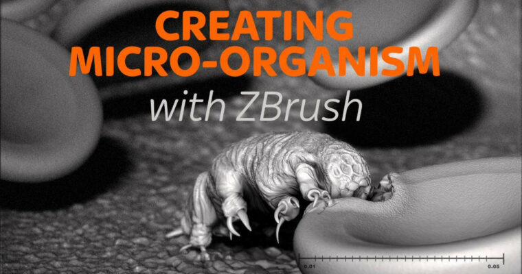 Learn Sculpting in Pixelogics ZBrush Create a Micro Organism