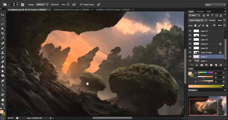 Digital Painting Concept Landscapes Digital Painting Concept Landscapes