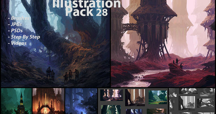 Andreas Rocha – Illustration Pack 28 Andreas Rocha – Illustration Pack 28