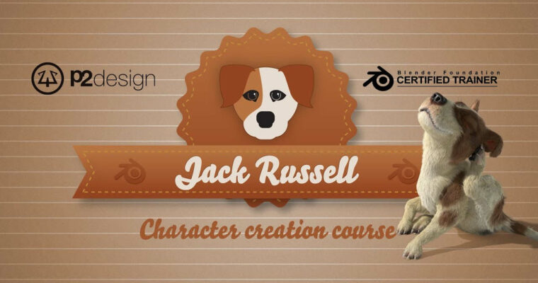 Jack Russell – Blender 3D – full course Jack Russell – Blender 3D – full course