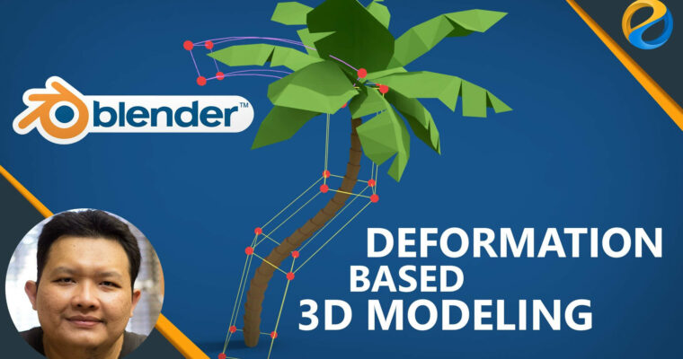 Blender deformation based 3D modeling