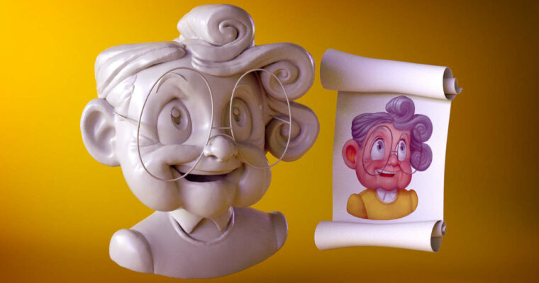 Art of Sculpting – Authentic 2D-to-3D Translation