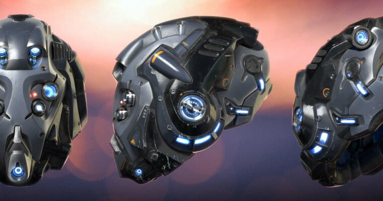 Modeling a Sci-Fi Helmet