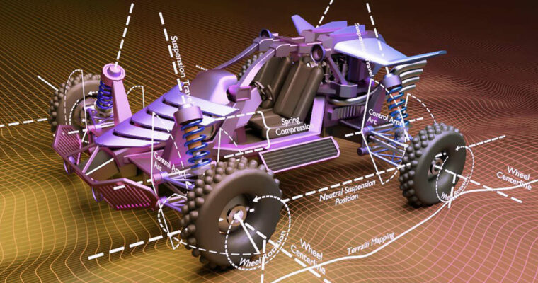 Blender – Rigging Vehicles with Automatic Suspension