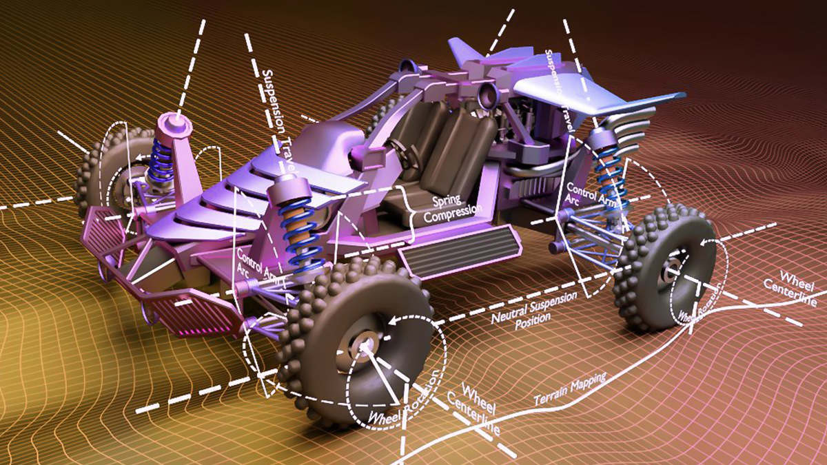 Blender Rigging Vehicles with Automatic Suspension