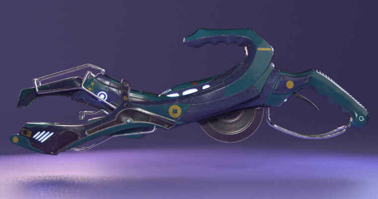 Blender – Sculpting a Sci-Fi Weapon