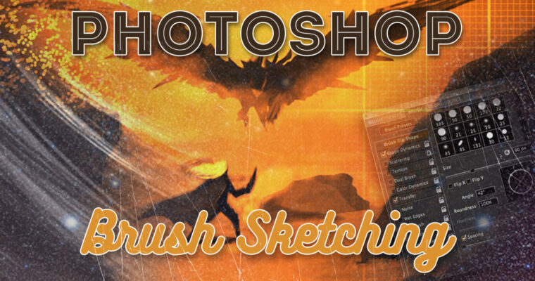 Brush Sketching in Photoshop