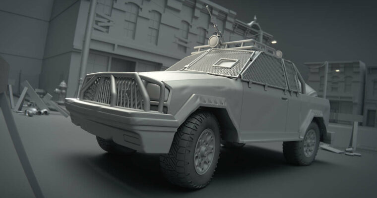 Modeling a Post Apocalyptic Vehicle