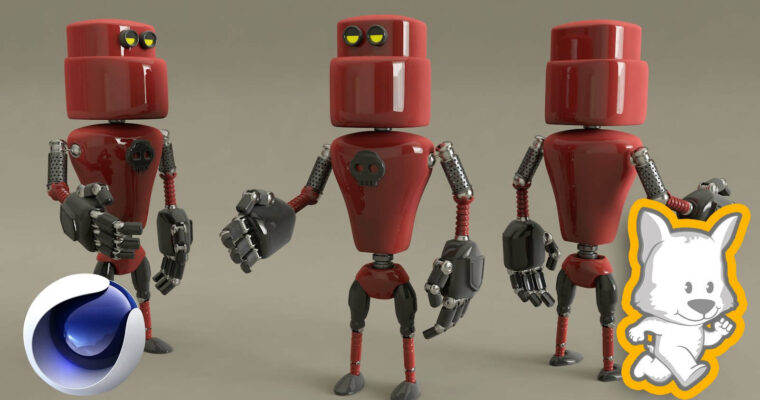 3D Character Creation in Cinema 4D Modeling a 3D Robot