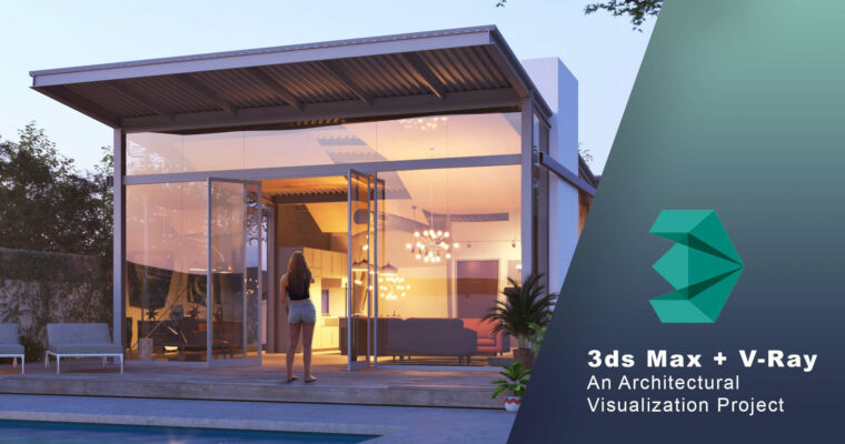 3ds Max + V-Ray Render This Advanced Architectural Visualization With My 3d Models by Adam Zollinger