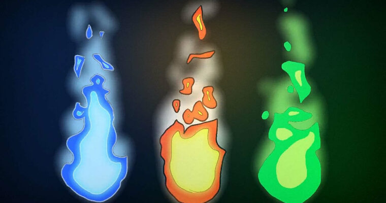 Animating a Flame with Grease Pencil