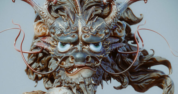 Sculpting & Texturing a Chinese Dragon  Zhelong Xu