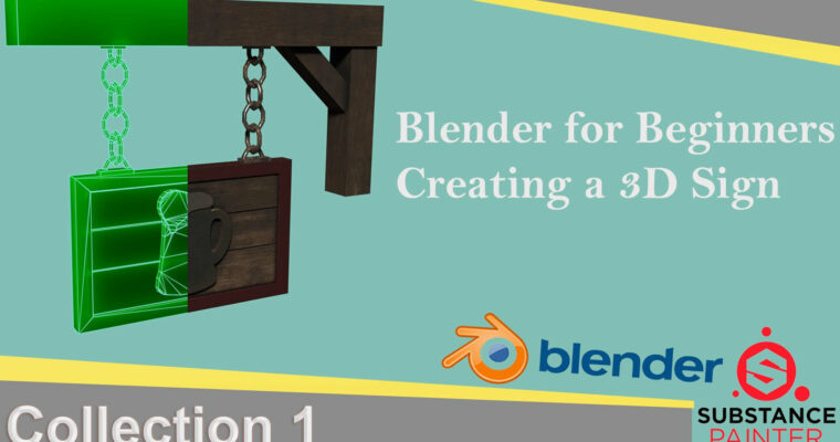 Blender for beginners creating a low poly 3D model complete introduction