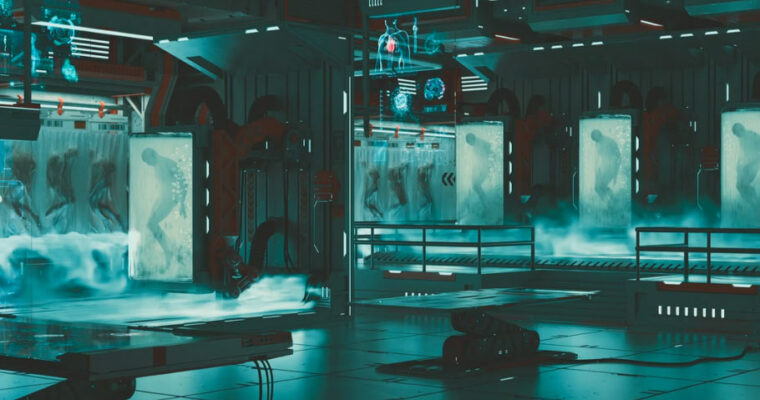 Creating A Si-fi Environment – Bio Lab