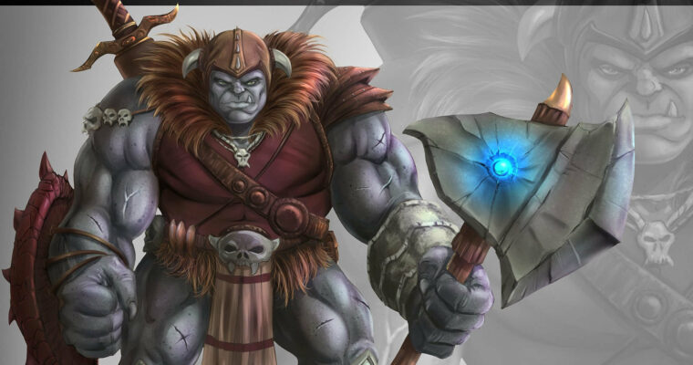 Drawing and Painting an Ogre Concept in Manga Studio 5
