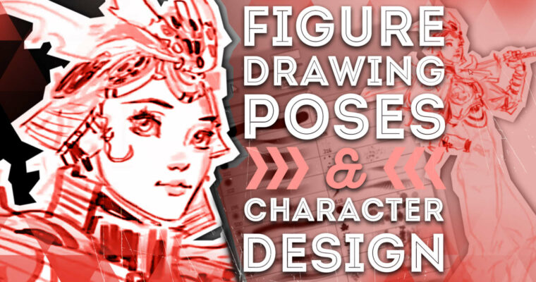 Figure Drawing Poses and Character Design in Photoshop